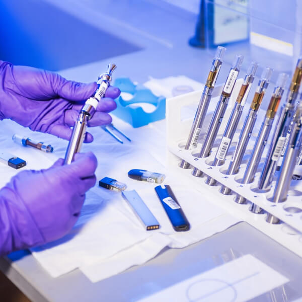 Dental Check Up Diagnostic Lab Hand Holding Tools